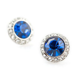 捷克宝石与奥地利果冻宝石的魅力 deltma韩式宝石耳钉解析